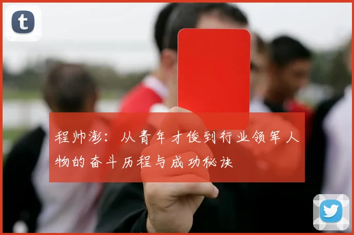 程帅澎：从青年才俊到行业领军人物的奋斗历程与成功秘诀