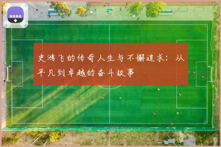 史鸿飞的传奇人生与不懈追求：从平凡到卓越的奋斗故事